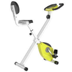 Foldable Magnetic Exercise Bike (Yellow)