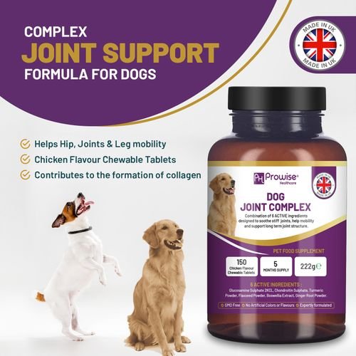 Prowise Dog Joint Support Chewable Tablets – Glucosamine & Chondroitin, 150 Tablets