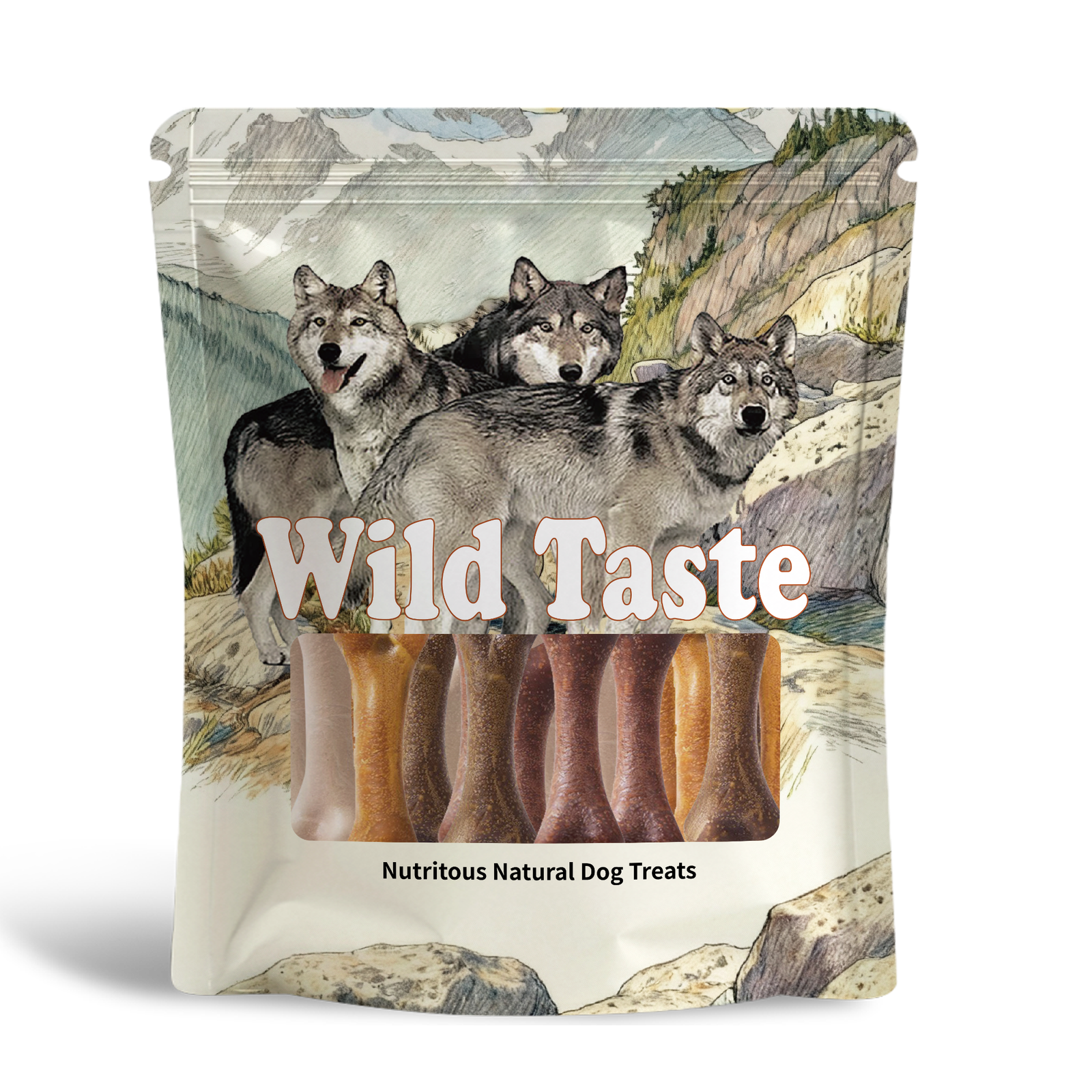 OEM Custom Packaging High Protein Low Salt Low Fat Natural Dog Treats Teeth Grinding & Dental Cleaning Healthy & Nutritious